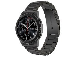 4kom.pl Bransoleta Stainless Steel Alogy stal nierdzewna do smartwatcha 22mm Czarny