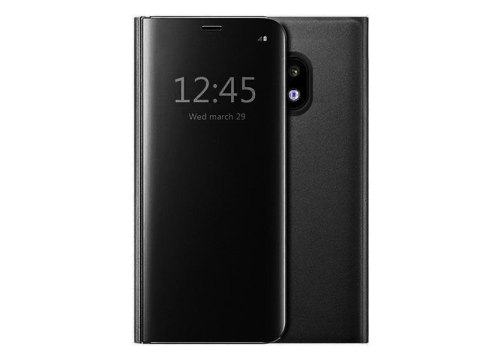 4kom.pl Etui Clear View cover Samsung Galaxy J7 2017 Czarne 4kom.pl Etui Clear View cover Samsung Galaxy J7 2017 Czarne