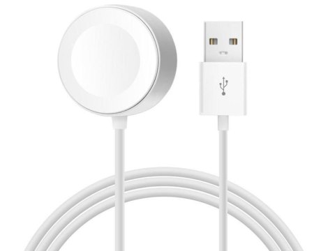 4kom.pl Ładowarka przewód do ładowania Apple Watch Ultra, SE, 10,9, 8, 7, 6, 5, 4, 3, 2, 1 1m biała 4kom.pl Ładowarka przewód do ładowania Apple Watch Ultra, SE, 10,9, 8, 7, 6, 5, 4, 3, 2, 1 1m biała