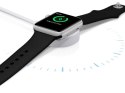 4kom.pl Ładowarka przewód do ładowania Apple Watch Ultra, SE, 10,9, 8, 7, 6, 5, 4, 3, 2, 1 1m biała