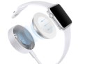 4kom.pl Ładowarka przewód do ładowania Apple Watch Ultra, SE, 10,9, 8, 7, 6, 5, 4, 3, 2, 1 1m biała