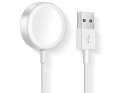 4kom.pl Ładowarka przewód do ładowania Apple Watch Ultra, SE, 10,9, 8, 7, 6, 5, 4, 3, 2, 1 1m biała