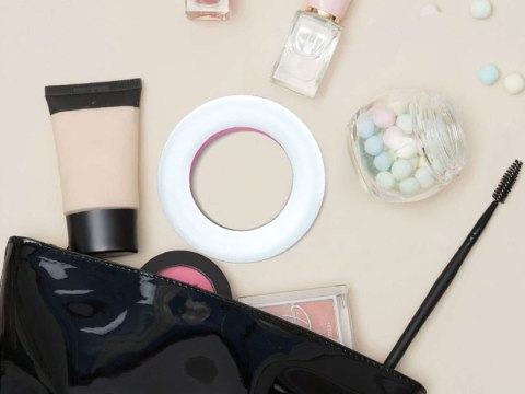 4kom.pl Lampka Selfie Ring Light LED pierścieniowa RK-14 różowa 4kom.pl Lampka Selfie Ring Light LED pierścieniowa RK-14 różowa