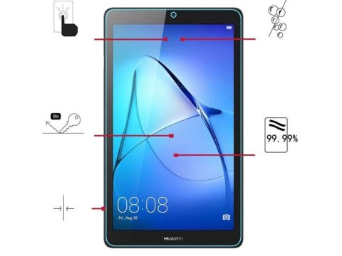 4kom.pl Szkło hartowane 9H 2.5D do Huawei MediaPad T3 7.0 BG2-W09 4kom.pl Szkło hartowane 9H 2.5D do Huawei MediaPad T3 7.0 BG2-W09