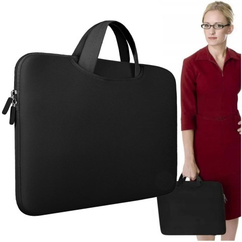 4kom.pl Torba pokrowiec neopren do MacBooka Air/ Pro 13'' Czarna 4kom.pl Torba pokrowiec neopren do MacBooka Air/ Pro 13'' Czarna