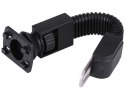 4kom.pl Uchwyt wodoodporny na motocykl rower skuter telefon XL czarny