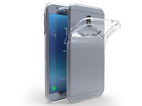 Alogy Etui silikonowe Alogy obudowa case do Samsung Galaxy J3 2018 przezroczyste Alogy Etui silikonowe Alogy obudowa case do Samsung Galaxy J3 2018 przezroczyste