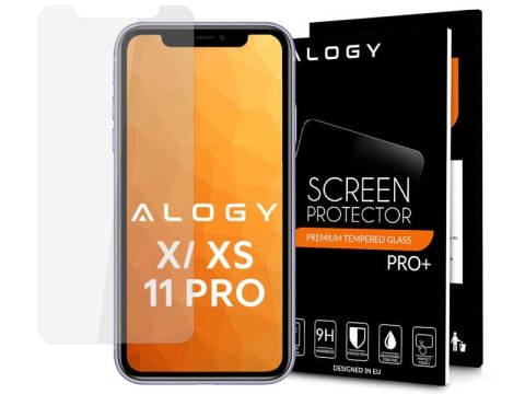 Alogy Szkło hartowane Alogy na ekran do Apple iPhone X/ XS/ 11 Pro Alogy Szkło hartowane Alogy na ekran do Apple iPhone X/ XS/ 11 Pro