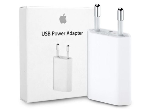Apple Oryginalna ładowarka sieciowa Apple 5W iPhone MD813ZM/A BOX Apple Oryginalna ładowarka sieciowa Apple 5W iPhone MD813ZM/A BOX