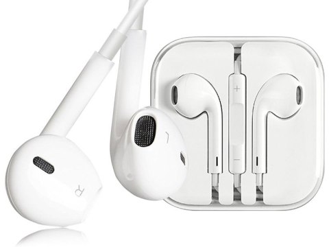 Apple Oryginalne słuchawki douszne Apple EarPods MD827ZM/B Apple Oryginalne słuchawki douszne Apple EarPods MD827ZM/B