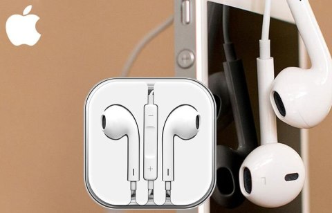 Apple Oryginalne słuchawki douszne Apple EarPods MD827ZM/B Apple Oryginalne słuchawki douszne Apple EarPods MD827ZM/B