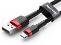 Baseus Baseus Kabel USB Lightning iPhone 2.4A 1m Czerwony