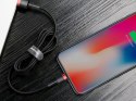 Baseus Baseus Kabel USB Lightning iPhone 2.4A 1m Czerwony