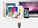 Baseus Baseus Kabel USB Lightning iPhone 2.4A 1m Czerwony