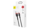 Baseus Baseus Kabel USB Lightning iPhone 2.4A 1m Czerwony