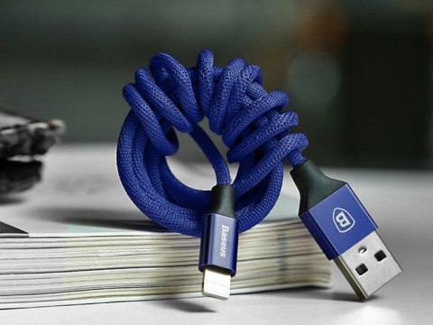 Baseus Baseus Oryginalny kabel Lightning iPhone Yiven 1,2m Navy Blue Baseus Baseus Oryginalny kabel Lightning iPhone Yiven 1,2m Navy Blue