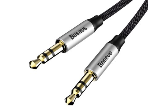 Baseus Baseus Yiven M30 kabel audio mini Jack 3.5mm 1m czarny Baseus Baseus Yiven M30 kabel audio mini Jack 3.5mm 1m czarny