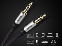 Baseus Baseus Yiven M30 kabel audio mini Jack 3.5mm 1m czarny