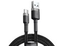 Baseus Kabel 2m Baseus USB-C 2A grey black
