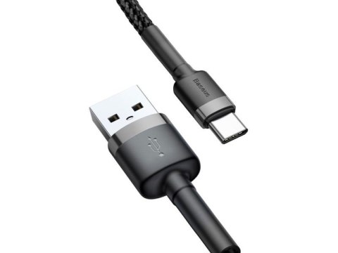 Baseus Kabel 2m Baseus USB-C 2A grey black Baseus Kabel 2m Baseus USB-C 2A grey black