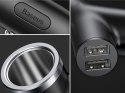 Baseus Ładowarka samochodowa Baseus Y 3.4A 2x USB +port zapalniczki
