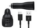 Samsung Samsung Ładowarka samochodowa kabel usb-c typ c EP-LN920CBEGWW