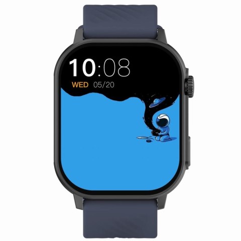 Gravity Smartwatch Gravity GT15-4 Niebieski Pasek Silikonowy + Tytanowa Bransoleta Gravity Smartwatch Gravity GT15-4 Niebieski Pasek Silikonowy + Tytanowa Bransoleta