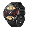 Gravity Smartwatch Gravity GT21-4 + Czarny Pasek Silikonowy