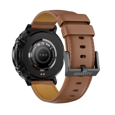 Gravity Smartwatch Gravity GT21-4 + Czarny Pasek Silikonowy Gravity Smartwatch Gravity GT21-4 + Czarny Pasek Silikonowy