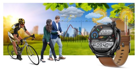 Gravity Smartwatch Gravity GT21-4 + Czarny Pasek Silikonowy Gravity Smartwatch Gravity GT21-4 + Czarny Pasek Silikonowy