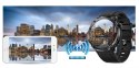 Gravity Smartwatch Gravity GT21-4 + Czarny Pasek Silikonowy