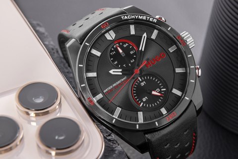 Hugo Boss Zegarek Męski Hugo Fast 1530370 + BOX Hugo Boss Zegarek Męski Hugo Fast 1530370 + BOX