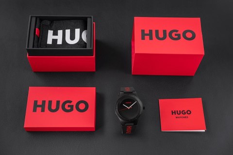 Hugo Boss Zegarek Męski Hugo Lit For Him Black 1530343 + BOX Hugo Boss Zegarek Męski Hugo Lit For Him Black 1530343 + BOX