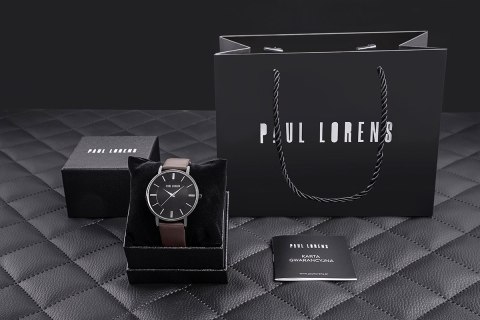 Paul Lorens Zegarek Męski Paul Lorens PL10401A-1B2 + BOX Paul Lorens Zegarek Męski Paul Lorens PL10401A-1B2 + BOX