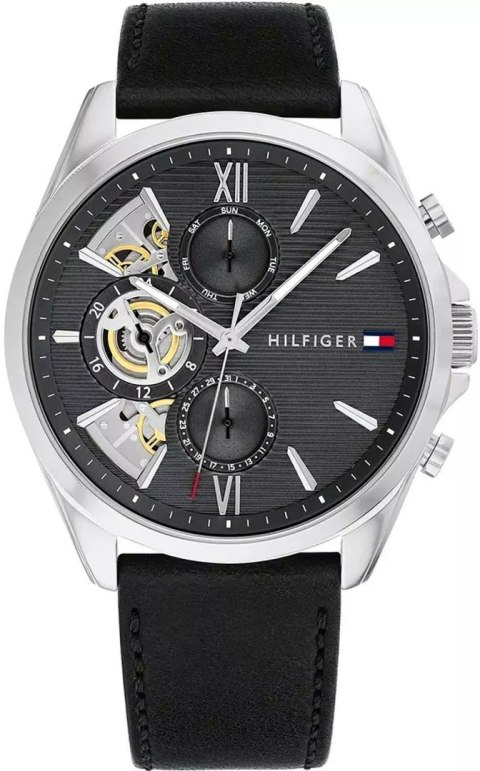 Tommy Hilfiger Zegarek Męski Tommy Hilfiger Baker Open Heart 1710644 + BOX Tommy Hilfiger Zegarek Męski Tommy Hilfiger Baker Open Heart 1710644 + BOX