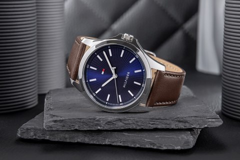 Tommy Hilfiger Zegarek Męski Tommy Hilfiger Bruce 1710669 + BOX Tommy Hilfiger Zegarek Męski Tommy Hilfiger Bruce 1710669 + BOX