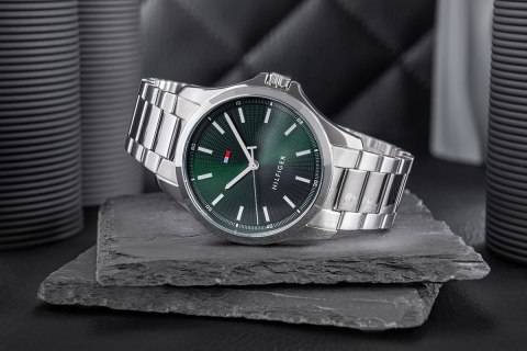 Tommy Hilfiger Zegarek Męski Tommy Hilfiger Bruce 1710672 + BOX Tommy Hilfiger Zegarek Męski Tommy Hilfiger Bruce 1710672 + BOX