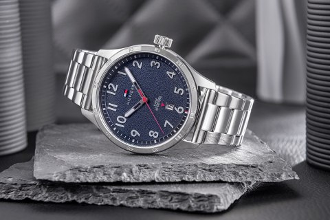 Tommy Hilfiger Zegarek Męski Tommy Hilfiger Forrest 1710563 + BOX Tommy Hilfiger Zegarek Męski Tommy Hilfiger Forrest 1710563 + BOX