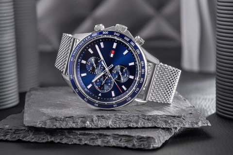 Tommy Hilfiger Zegarek Męski Tommy Hilfiger Miles 1792018 + BOX Tommy Hilfiger Zegarek Męski Tommy Hilfiger Miles 1792018 + BOX