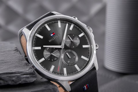 Tommy Hilfiger Zegarek Męski Tommy Hilfiger Ryder 1710495 + BOX Tommy Hilfiger Zegarek Męski Tommy Hilfiger Ryder 1710495 + BOX