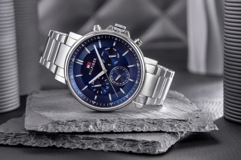 Tommy Hilfiger Zegarek Męski Tommy Hilfiger Tyson 1710588 + BOX Tommy Hilfiger Zegarek Męski Tommy Hilfiger Tyson 1710588 + BOX
