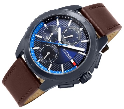 Tommy Hilfiger Zegarek Męski Tommy Hilfiger Walker 1710632 + BOX Tommy Hilfiger Zegarek Męski Tommy Hilfiger Walker 1710632 + BOX