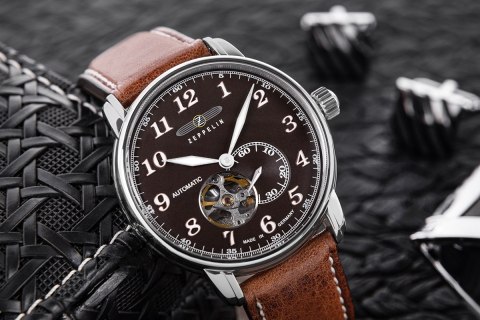 Zeppelin Zegarek Męski Zeppelin LZ127 Graf Automatic 7666-4 + BOX Zeppelin Zegarek Męski Zeppelin LZ127 Graf Automatic 7666-4 + BOX