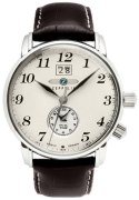 Zeppelin Zegarek Męski Zeppelin LZ127 Graf Zeppelin Dual Time 7644-5 + BOX