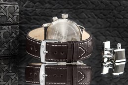 Zeppelin Zegarek Męski Zeppelin LZ127 Graf Zeppelin Dual Time 7644-5 + BOX