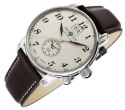 Zeppelin Zegarek Męski Zeppelin LZ127 Graf Zeppelin Dual Time 7644-5 + BOX