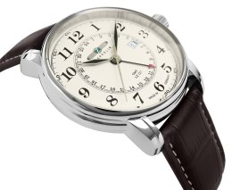 Zeppelin Zegarek Męski Zeppelin LZ127 Graf Zeppelin GMT 7642-5 + BOX