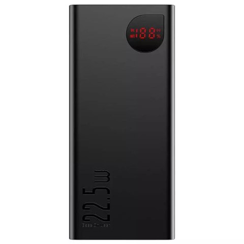 Baseus Powerbank Baseus Adaman Metal, 20000mAh, 22.5W (czarny)