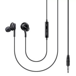 Samsung Samsung dokanałowe słuchawki 3,5mm mini jack z pilotem i mikrofonem czarny (EO-IA500BBEGWW)