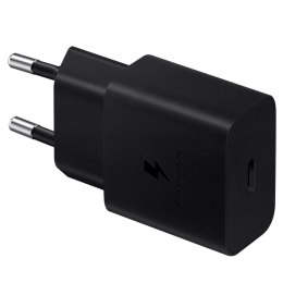 Samsung Samsung ładowarka sieciowa USB Typ C 15W PD AFC + kabel USB Typ C czarny (EP-T1510XBEGEU)